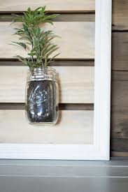How To Make A Mason Jar Planter From An