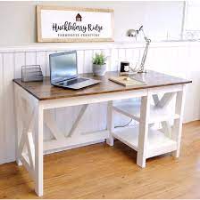 Making a basic, functional desk is a relatively simple project that anyone can pull off with little or no furniture crafting experience. Farmhouse Desk Plans Handmade Haven