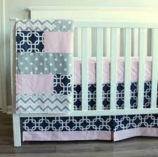 Baby Girl Crib Bedding Set Navy Blue