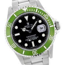 rolex submariner black luminous hourmarker 16610 insert green hulk watch steel rolex sportca rolex watches submariner rolex submariner rolex submariner black