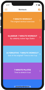 7 minute workout app for iphone ipad