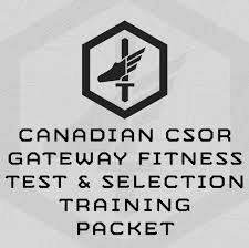 gateway fitness test csor selection