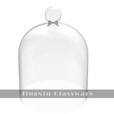 China Clear Glass Cloche Dome Cover