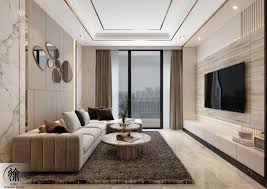 condo living room into a modern e