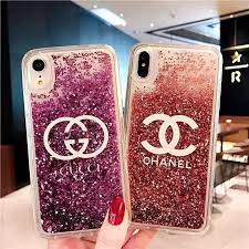 シャネル chanel iphonexs max xr ケース グッチ lv iphonex 10 8 7 plus ケース 流砂 キラキラ chanel iphone case wallet phone case iphone apple phone case