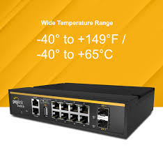 industrial grade 8 port sd switch for