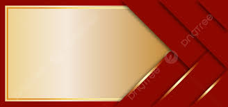 Red Gold Abstract Pappercut Background