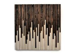 Wood Wall Art Commission Art Wood Slat