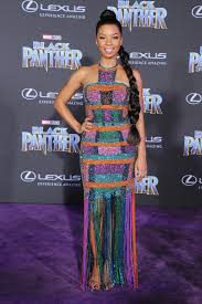 black panther red carpet dresses puts