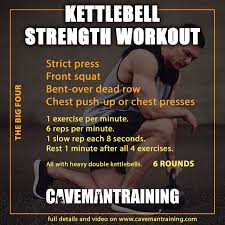 kettlebell strength workout the big four