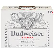 budweiser zero non alcoholic beer