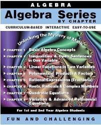 Algebra Series By Chapter Br Ch 1 8