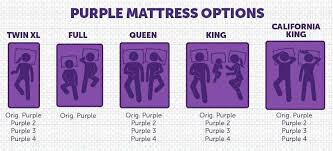 Purple Mattress Sizes Ludh Top