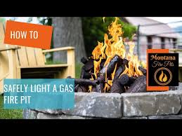 How To Safely Light A Gas Fire Pit