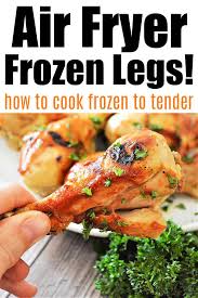 frozen en legs in air fryer