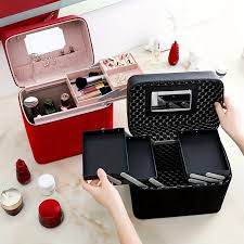portable cosmetic storage box