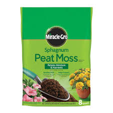 miracle gro sphagnum peat moss soil