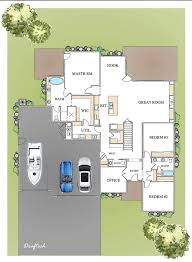 hawthorn new home plan w office