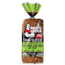 seeds thin sliced bread organic