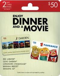 Dinner Movie Gift Cards Under Fontanacountryinn Com