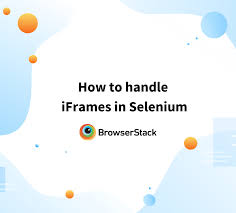how to handle iframe in selenium