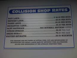 Auto Repair Shop Auto Repair Shop Rates