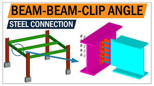 beam to beam connections steel frame