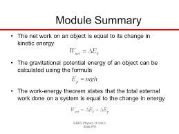 Kinetic energy formula is used to compute the mass, velocity or kinetic energy of the body if any of the two numerics are given. Unit 4 Energy And Momentum Ppt Download
