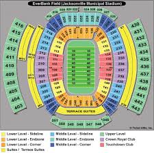 Altel Stadium Seating Chart The History Of Everbank Stadium