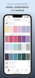 show my colors color palettes on the