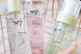 the no7 night time skincare routine i