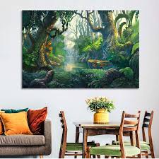 Fantasy Forest Wall Art In 2023