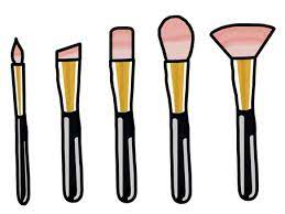 makeup brushes brown