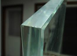glass beveled edge crazy lines