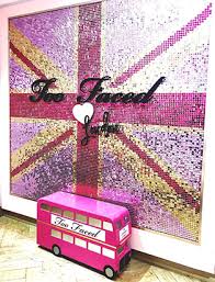 london beauty scene at too faced cosmetics
