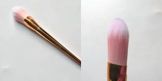 beauty rose gold cosmetic brush set review