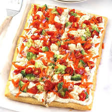 cold veggie pizza now cook this