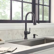single control pull down kitchen faucet