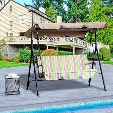 Canopy Outdoor Yard Glider Swing Chair