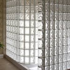 glass block wall installation wise