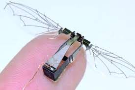 microdrones with flapping wings