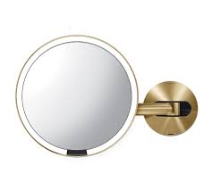 wall mounted sensor led makeup mirror