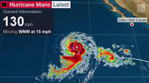 Hurricane Marie Rapidly Intensifies ...