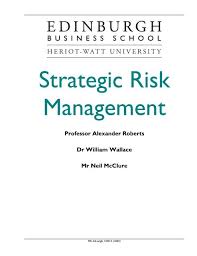 strategic risk management edinburgh