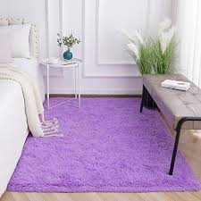kimicole purple rug for bedroom living
