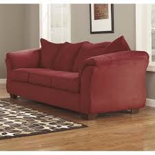 Thats the beauty of the darcy sofa. Ashley Furniture Darcy Fabric Full Size Sleeper Sofa In Salsa 7500138
