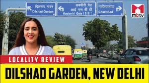 dilshad garden new delhi map