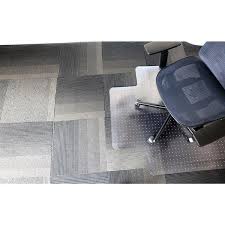 clear chair mat