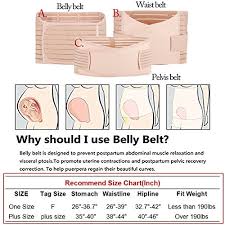 Tirain 3 In 1 Postpartum Support Recovery Belly Waist Pelvis Belt Shapewear