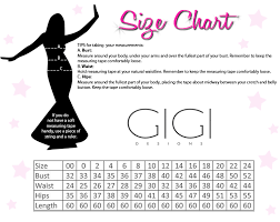 Gigi Size Chart